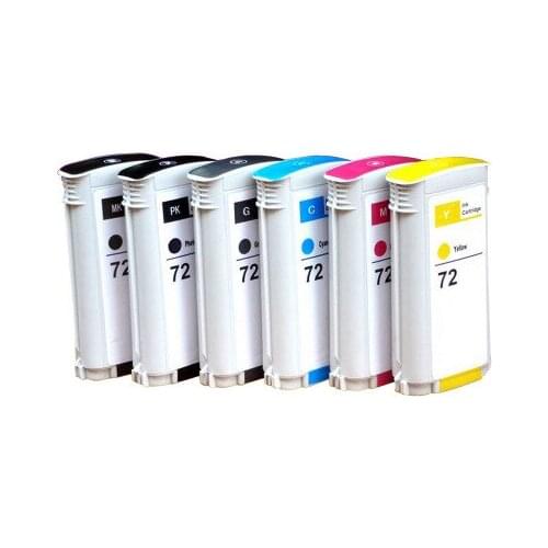 Compatible Ink Cartridge For HP 72 Designjet T610 T620 T770 T790 T795 T1100 T1120 T1200 T1300 T2300 Printers Inkjet