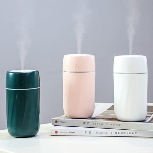 300ml Air Humidifier USB Ultrasonic Aroma Essential Oil Diffuser Romantic Soft Light Humidifier Mini Cool Mist Maker Humidifier
