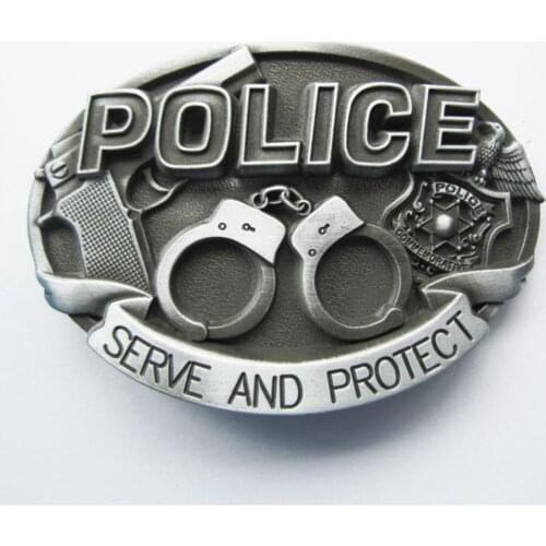 New Vintage Enamel Hero Sheriff Law and Order Belt Buckle also Stock in US Gurtelschnalle Boucle de ceinture