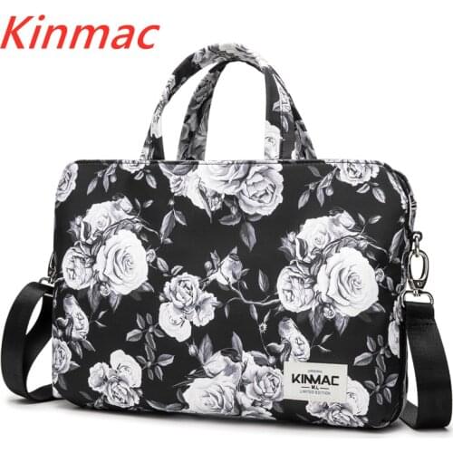 Kinmac Brand Waterproof Messenger Laptop Bag 13,14,15,15. 6 inch, Rose Lady Man Case For MacBook Air Pro13.3,15.4 Dropship V133