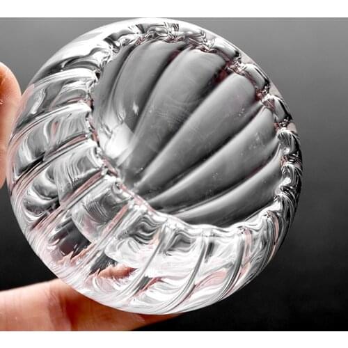 High Borosilicate Heat-resisting Glass Small Double Wall Tea Cup Originality Transparent Double Wall Kungfu Teacup Capacity 50ML