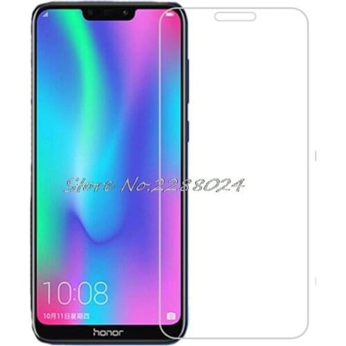 Smartphone 9H Tempered Glass for Huawei Honor 8C 6.26" GLASS Protective Film Screen Protector cover