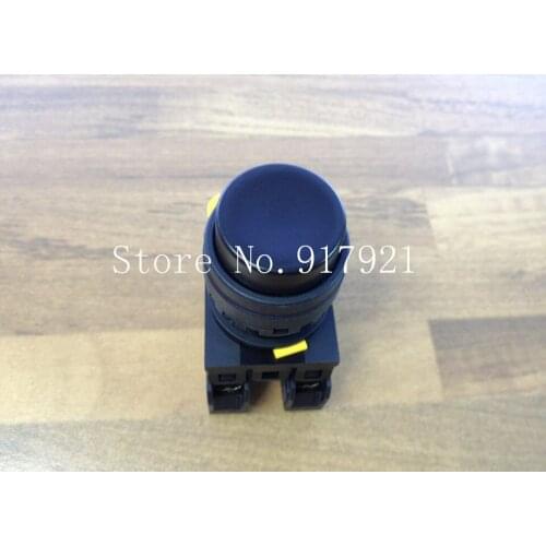 [ZOB] Japans IDEC Idec and YW-E01 flat black button 22 to ensure genuine self --10PCS/LOT