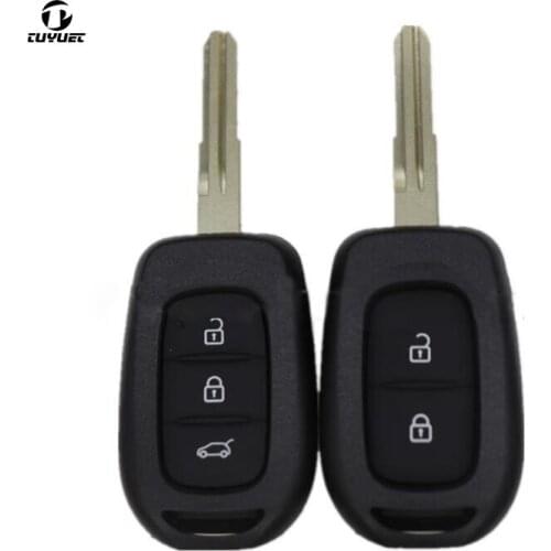2 3 Buttons Remote Key Shell for Renault Replacement Car Key Blanks Case