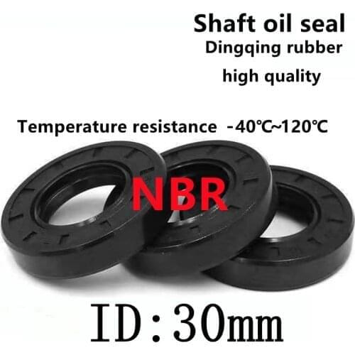 2only TC-30*40/41/42/44/45/46/47/48/5052/55/5658/6062/6570/72/80*5/6/7/8/10/12mm NBR skeleton shaft oil seal spring double lips