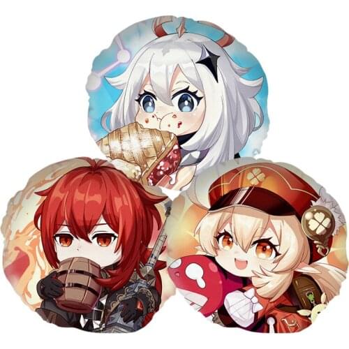 Anime Cartoon Plush Glove Game Genshin Impact Venti Cosplay Doll Cotton Pillow Keep Warm Winter Toys Kids New Year Gift Project