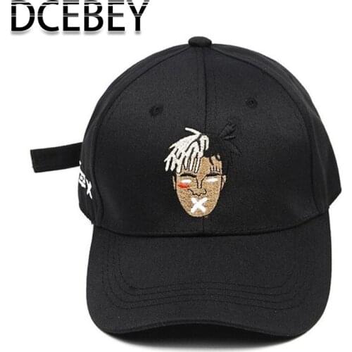 Unisex Embroidery Cotton Baseball Cap Men casquette Dreadlocks Singer Pattern Cap Snapback Casual Dad Hat Gorras Hombre Caps