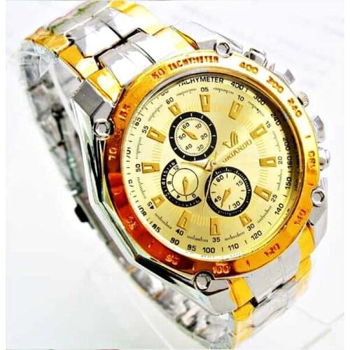 Luxury Brand Orlando Watches Men Gold Watches Stainless Steel Quartz Wristwatches Relogio Masculino Heren Horloge reloj hombre