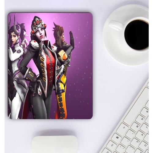 Overwatch Gaming Pad for Computer Mouse Office Mat Cute Rubber Gamer Accessories Kawaii Deskpad Extended Long Keyboard Carpet 3d