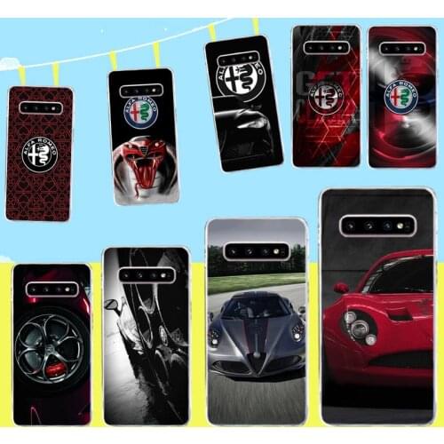 Cool alfa car romeo Phone Case for Samsung S9 plus S5 S6 S7 edge S8 S10 plus