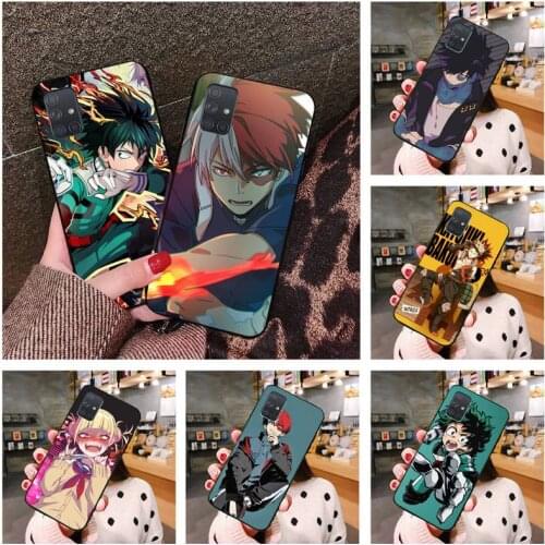 My Hero Academia Dabi Phone Case For Samsung Galaxy A21S A01 A11 A31 A81 A10 A20E A30 A40 A50 A70 A80 A71 A51