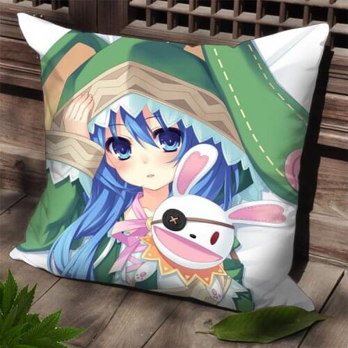 Hobby Express Date A Live Dakimakura Anime Square Pillow Cover SPC39