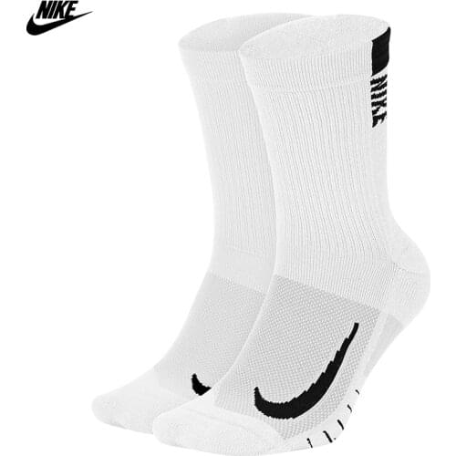 Original Nike Multiplier Crew (2 Double) Unisex Socks-White SX7557-100