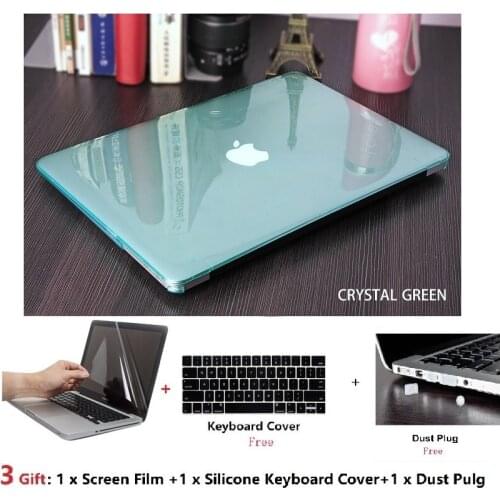 For 2020 13Air A2179 Crystal Hard Laptop Case For MacBook Pro 16 A2141 Cover For Macbook Air 13 A1932 A1466 Pro Retina 12 13 15