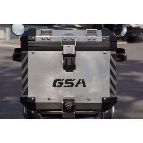 GSA Adventure Motorcycle Reflective Decal Kit "GSA" for Touratech Top Case