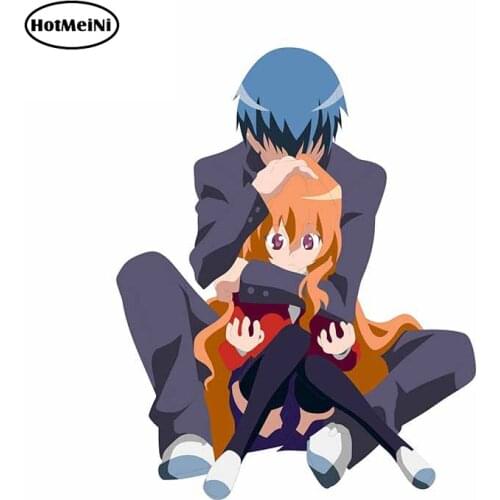 HotMeiNi 13cm x 10.3cm For Toradora Vinyl Graphic Car Stickers Funny Decal Car Styling Scratch-proof Sticker Decoration