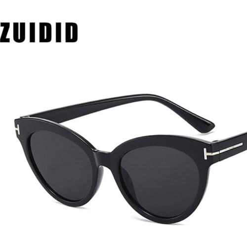 2020 New Luxury Sunglasses Women Brand Designer T Fashion Black Cat Eye Oversized Sun Glasses Female Gradient Sunglass oculos