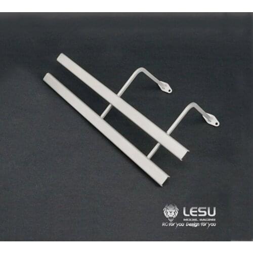135MM LESU Metal Right Side Bumper for RC 1/14 DIY TMY Truck Tractor Trailer TH02252-SMT3