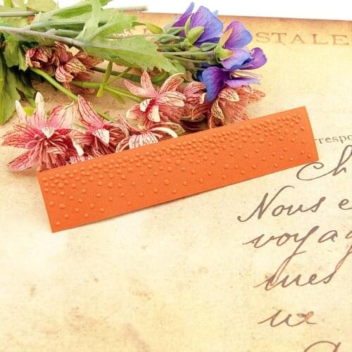 15*3CM plastic Dot waterfall template craft card making paper card album wedding decoration clip Embossing folders