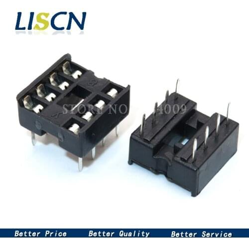 20PCS 8pin DIP IC sockets Adaptor Solder Type 8 pin New Original