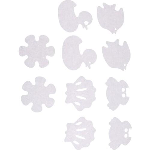 30Pcs Cartoon Safety Bath Tub Treads Non Slip Applique Anti Skid Stickers Home Bathroom Mat
