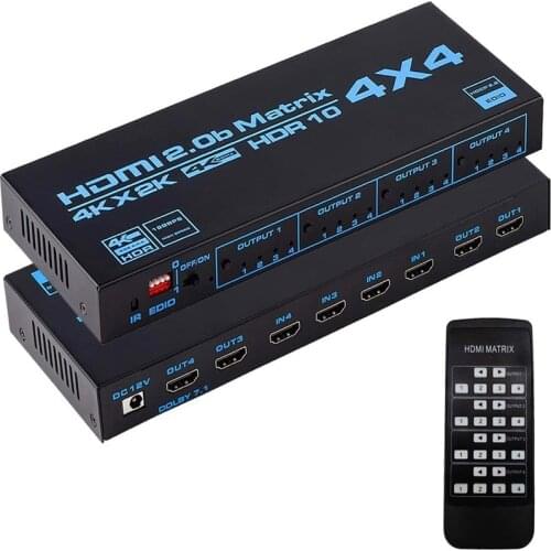 4Kx2K@60Hz Automatically Recognize The Highest Resolution Support HDMI-Compatible HDCP 3D Audio for Game Console TV