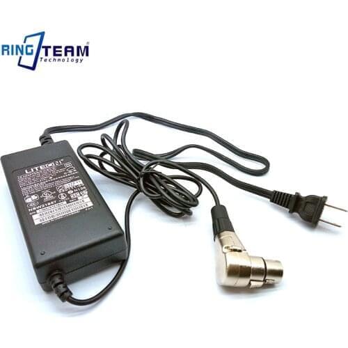 20V Power AC Adapter 4 PINS XLR Connector for Cameras Camcorders Monitors Laptops Notebooks CCTV