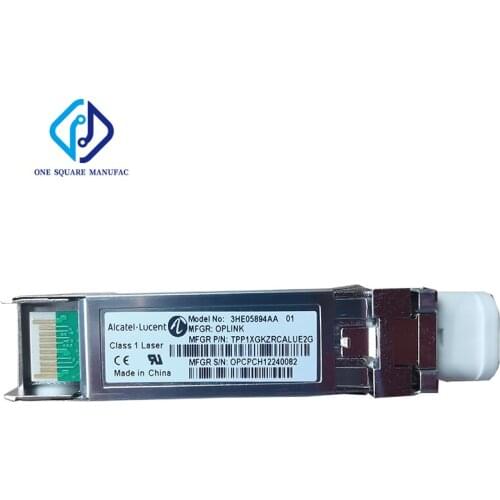 Alcatel-Lucent 3HE05894AA AA 01 10GE ZR 80KM LC SFP+ 7705/7750SR Fiber LC Optical Module Transceiver