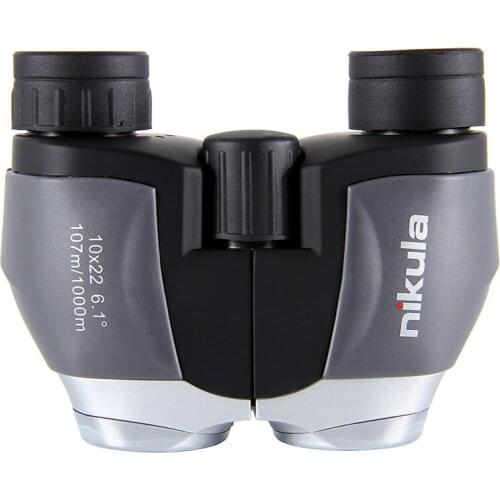 Hot Selling Nikula Brand Paul 10X22 Pocket High-definition on Low Light Level Night Vision Binoculars Telescope 2015 New
