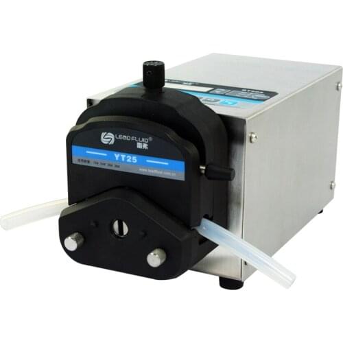 BT102S YT15 Industrial Medical Lab Basic Variable Speed Water Fluid Dosing Pump Dosing Peristaltic Pump 0.006-380ml/min