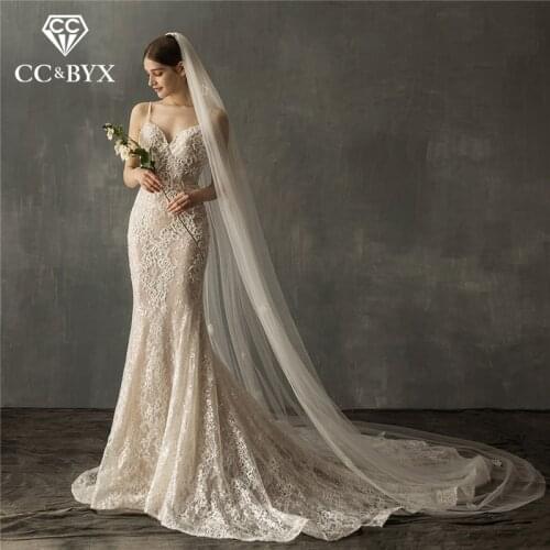 CC hair veil hairbands long 3m yarn luxury 100% handmade wedding hair accessories for bridal jewelry high quality flowers V641