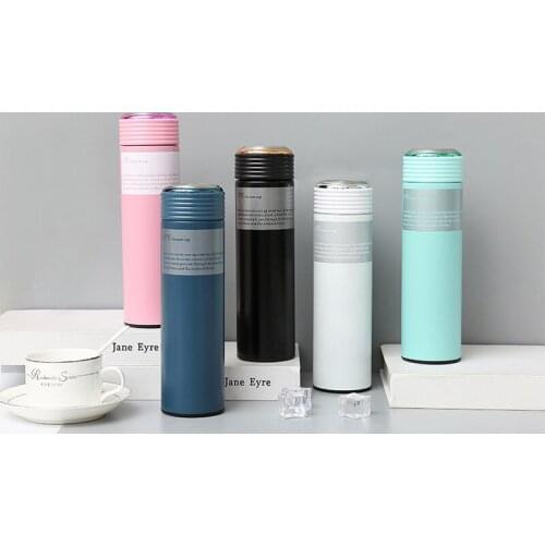 Business water bottles Vacuum Cup Insulated Double Wall 304 Stainless Steel Office Thermos 5 Colors available