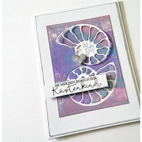 New Conch decoration Metal Cutting Dies Stencils DIY Scrapbooking Paper/photo Cards Embossing Dies