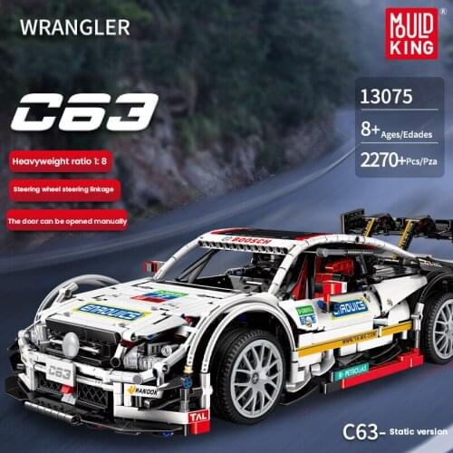 Kids Educational DIY Toys MOC High-Tech The Sport Super Racing Car Model Building Blocks Assemble Bricks Gifts