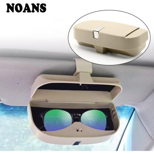 For Lexus Honda Civic Opel astra h j Mazda 3 6 Kia Rio Ceed Volvo Car Sun Visor Big Glasses Storage Case Holder Accessories