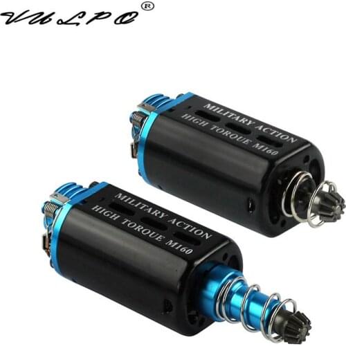 VULPO M160 High Torque Heat dissipation Type Motor For Airsoft AEG M16/M4/MP5/G3/P90/AK/G36 Hunting Paintball Accessories