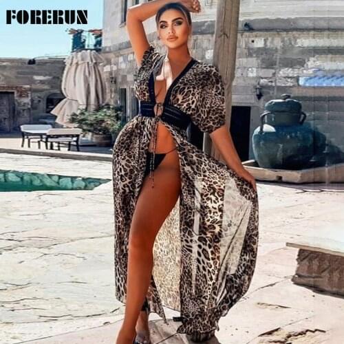 Леопардовые купальники FORERUN China At AliExpress