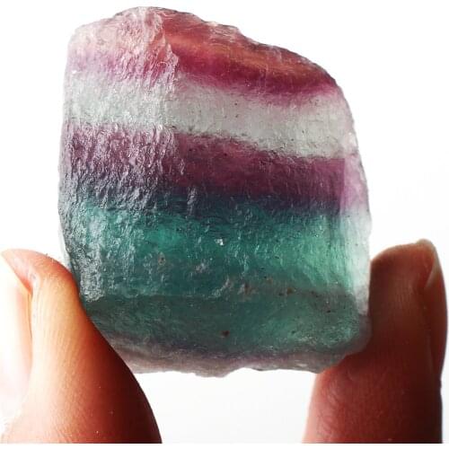 Natural Crystal Quartz Colored fluorite Minerals Specimen Irregular Shape Rough Rock Stone Reiki Healing Home Decor