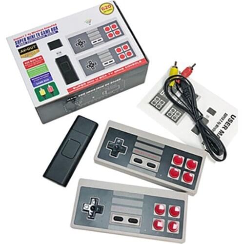 Nostalgic Mini Convenient Red and White Game Console Home TV Game Console U Bao NES Game Console Retro Game Console Feelings