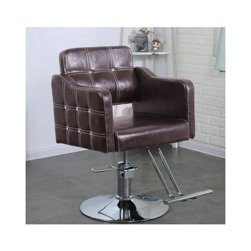 The new barber chair. Hairdressing chair Fashion nail chair