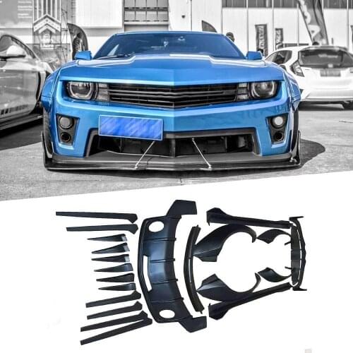 FRP Material Front Bumper Diffuser Lip Wings Body Kits MB Style Case For Chevrolet Camaro 2012-2016 Auto Car Decoration