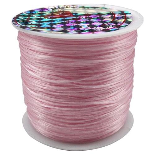 Stretch Thread String Strong Elastic Crystal Beading Cord 1mm for Bracelets Necklace DIY Jewelry Making Cords Line