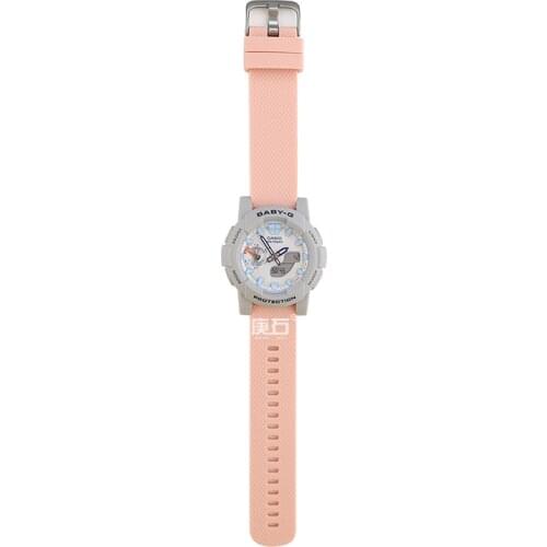 20mm Silicone Watch Band Strap Fit For Casio G Shock BABY-G BGA-180 BABY-G BGA-185 BGA-180-2B 185-2APR