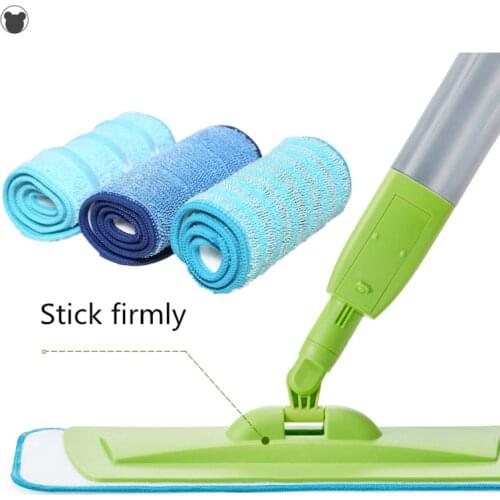 Replacement Microfiber Mop Head Cleaning Pads for 15" Flat Mops/ Spray Mops Heads 17.5" x 5.1" for Wet or Dry Floor Washable Mop