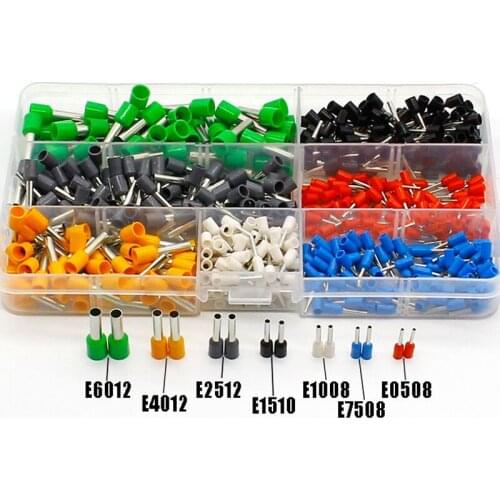 100pcs terminal E6012 E4012 E2512 E1510 E1008 E7508 E0508
