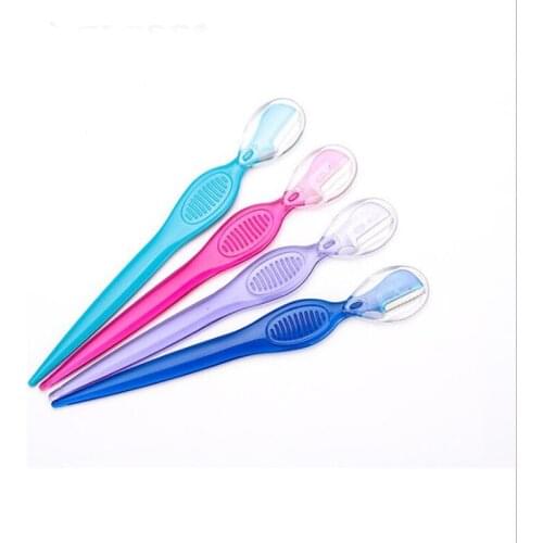 1pc Eyebrow Razor Facial Hair Remover Eyebrow Trimmer Sharp Mini Makeup Knife Blade Eye Brow Shaping Hair Remover Tool