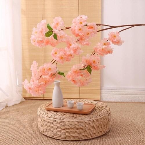 1 Pc Three Branches Artificial Flower DIY Faux Silk Flower Table Centerpieces Simulation Plant Home Decor