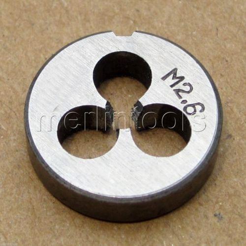 2.6mm x .45 Metric Right hand Die M2.6 x 0.45mm Pitch