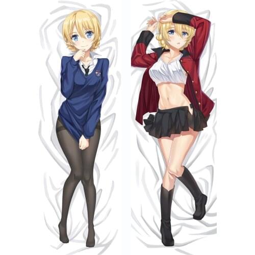 2019-June update Japanese Anime GIRLS and PANZER sexy girl Hugging Body Pillow Cover case Dakimakura body Decorative Pillow case