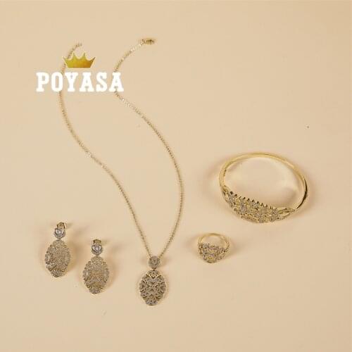 2020 June Caftan wedding jewelry set for women fashion jewelry set copper high quality jewelry set